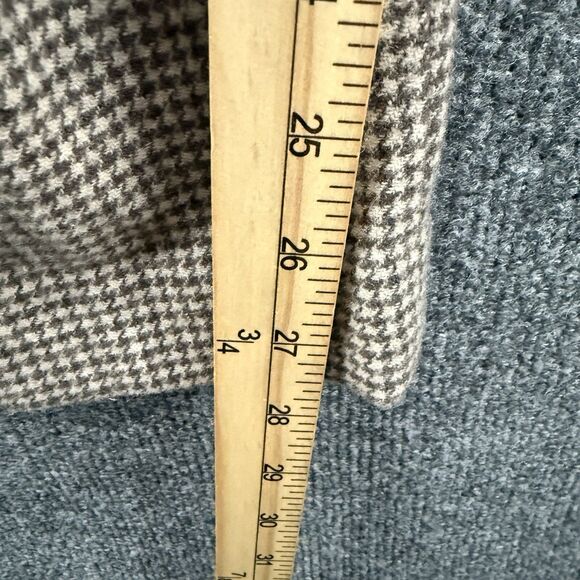 Goelia Dress Pants Womens 6 Brown Wool Mid Rise Wide Leg Office Ladies Career - Picture 10 of 10